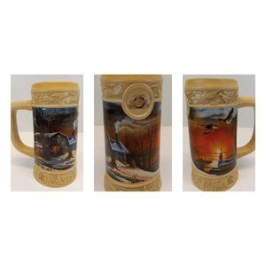 Miller Beer Stein Ducks Unlimited Terry Redin VTG 1996 "The Sharing Season" EUC